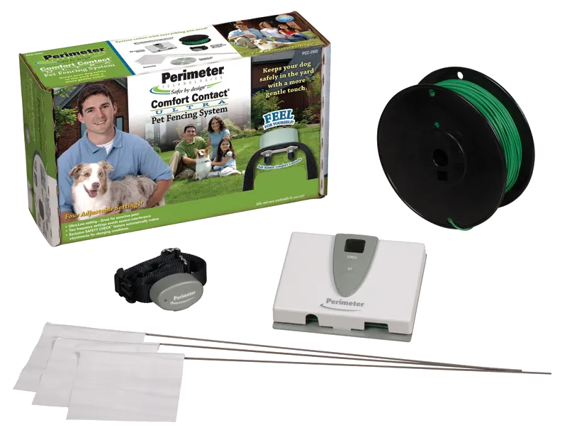 NIB Perimeter Technologies Ultra Comfort Contact Dog Containment Fence -  pets - craigslist